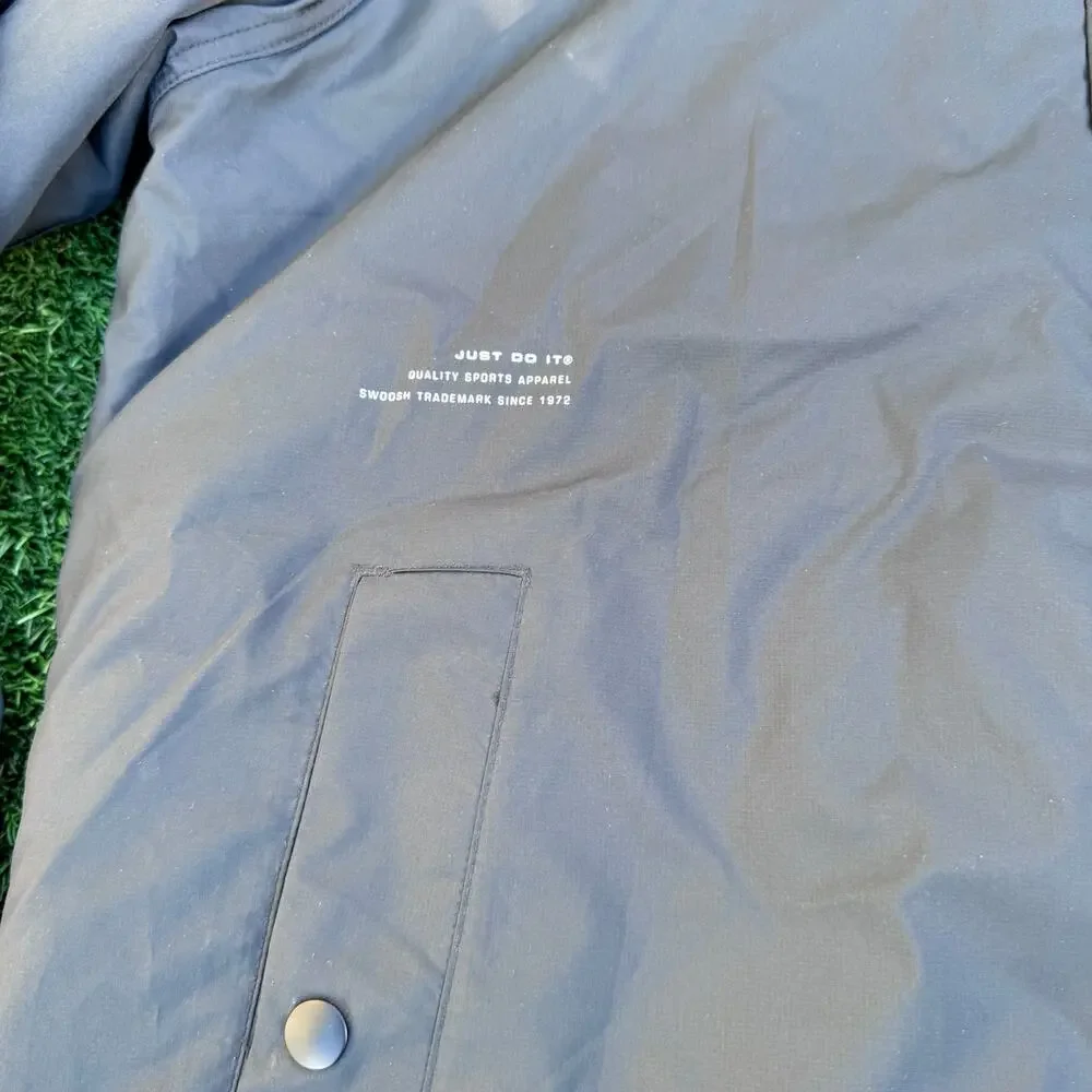 Nike Kyrie Protect Loose Fit Basketball‎ Jacket BV9299-010 Black Mens Size M